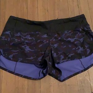 Lululemon speed shorts